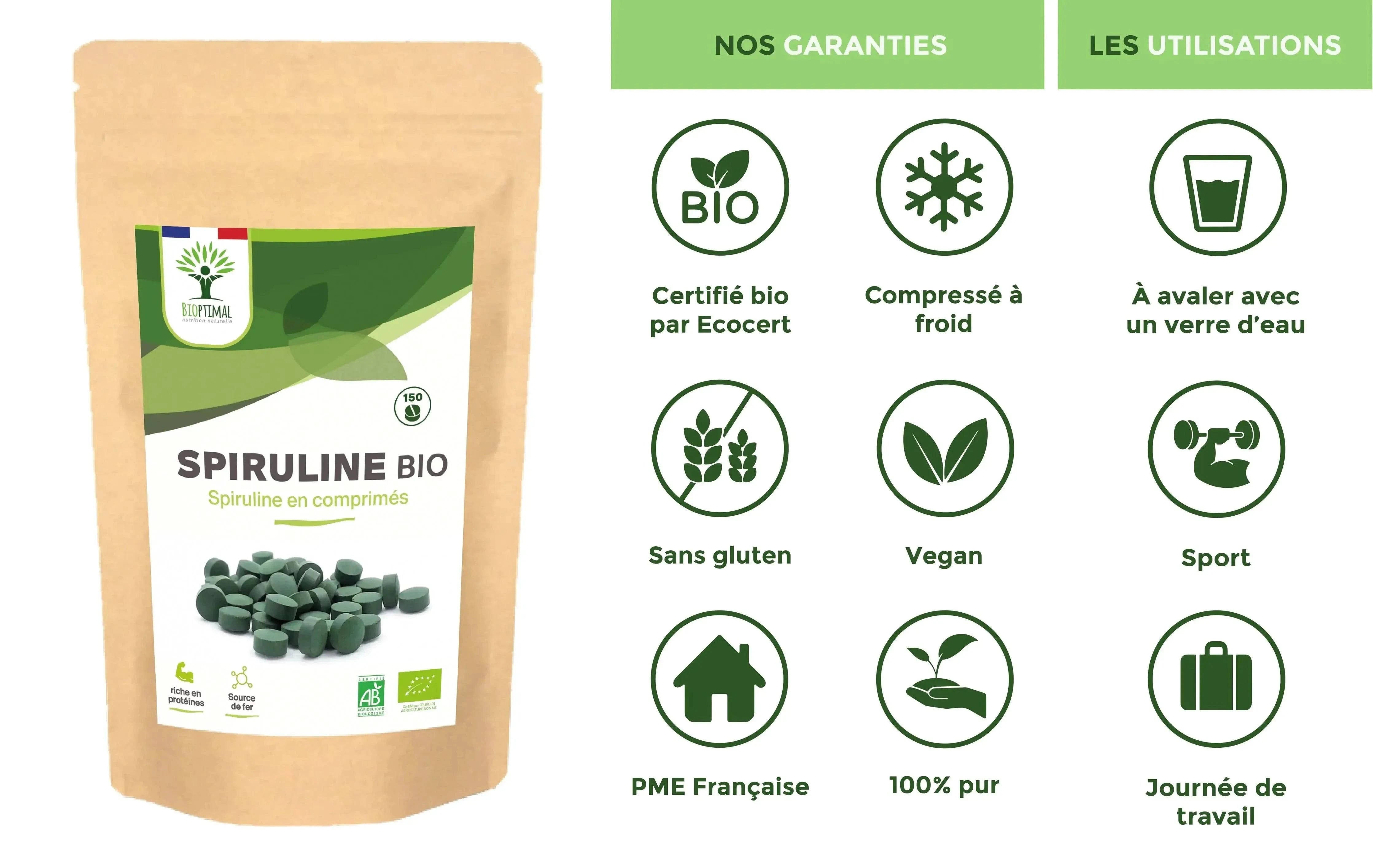 Spirulina in Tablets - Supplements - Supplements - infusion.organic