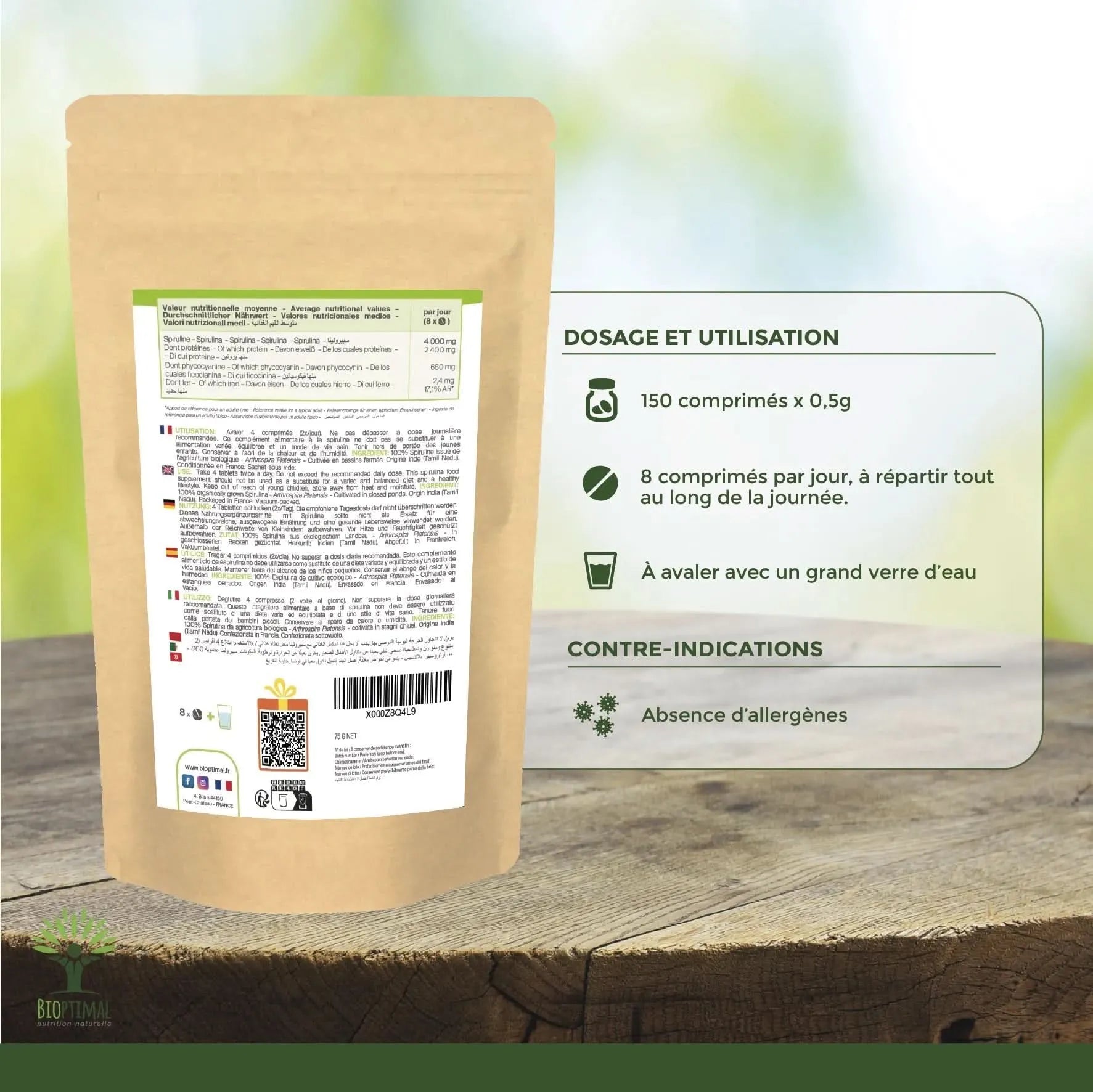 Spirulina in Tablets - Supplements - Supplements - infusion.organic