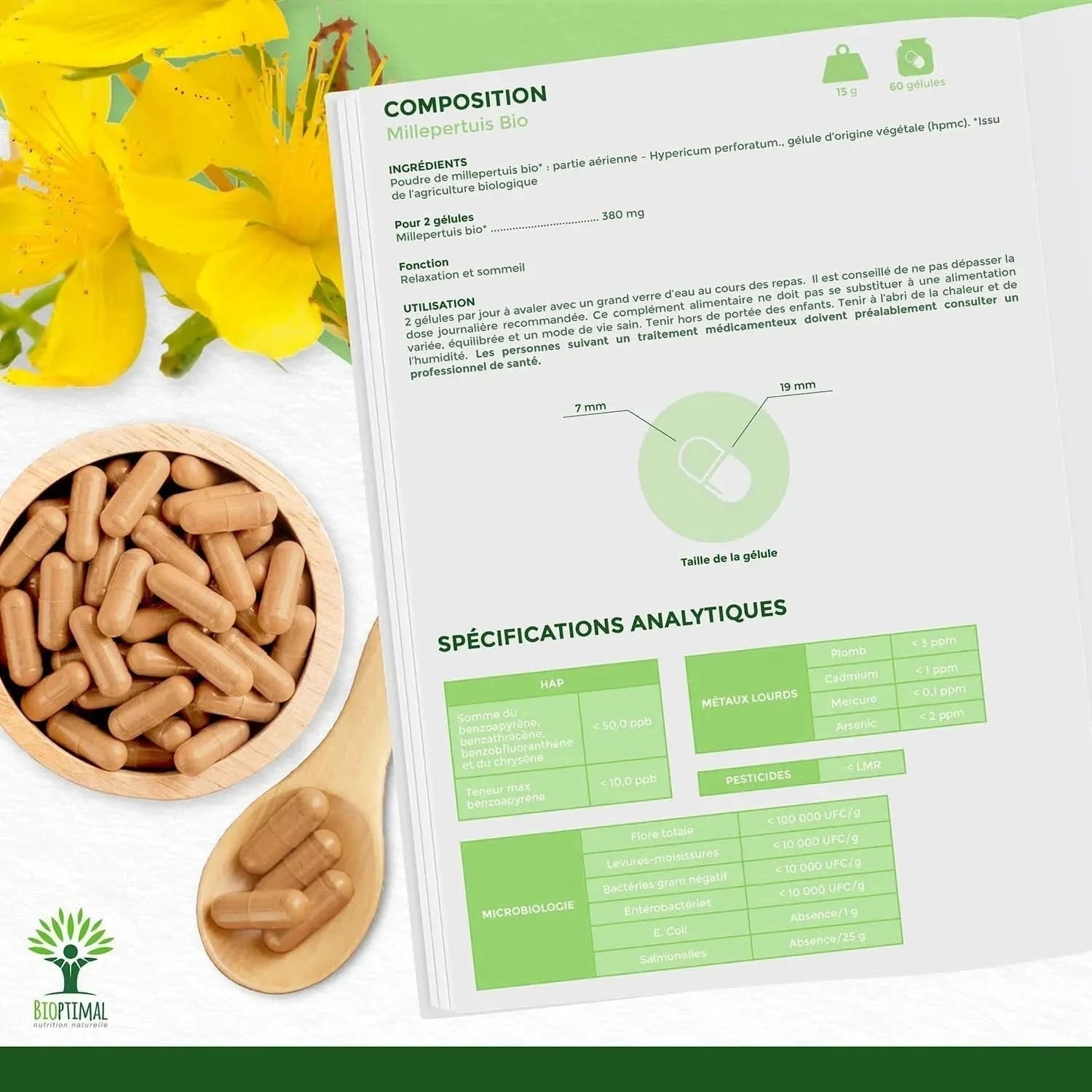 St. John's Wort - capsules - Supplements - Supplements - infusion.organic