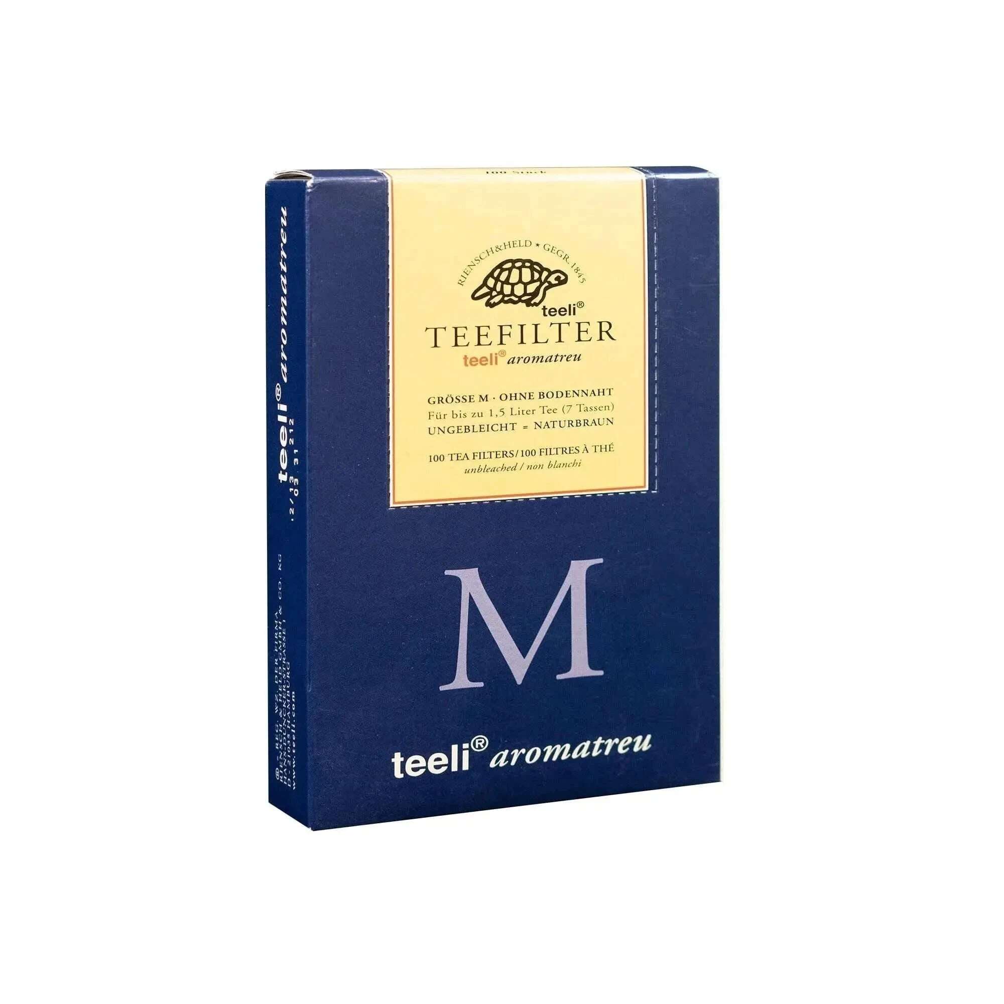 Paper Filters aromatreu® M natural brown - Teabag - Filters & Bags - infusion.organic