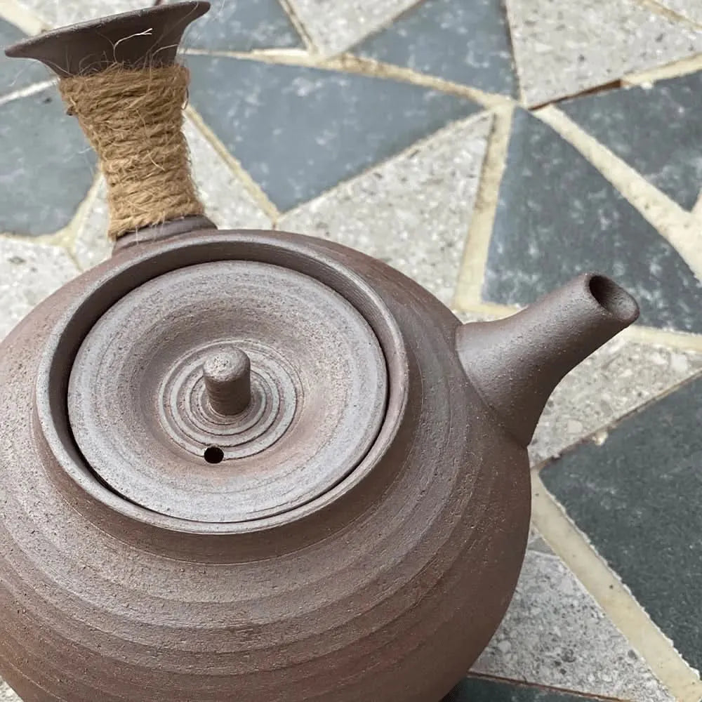 Kyusu Ceramic Teapot 200ml - Teapot - Accessories, Teapot - infusion.organic
